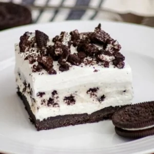 Oreo crunch pudding